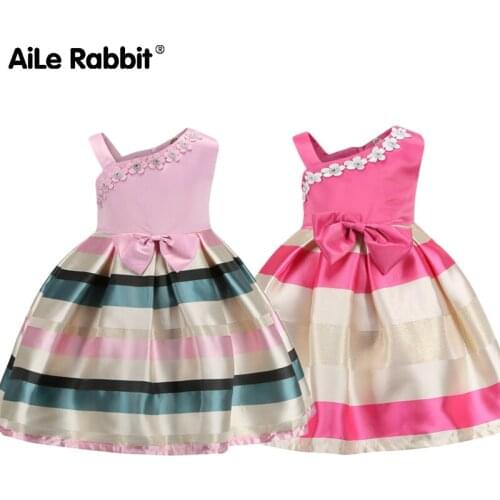 AiLe Rabbit Summer Dresses For Girls