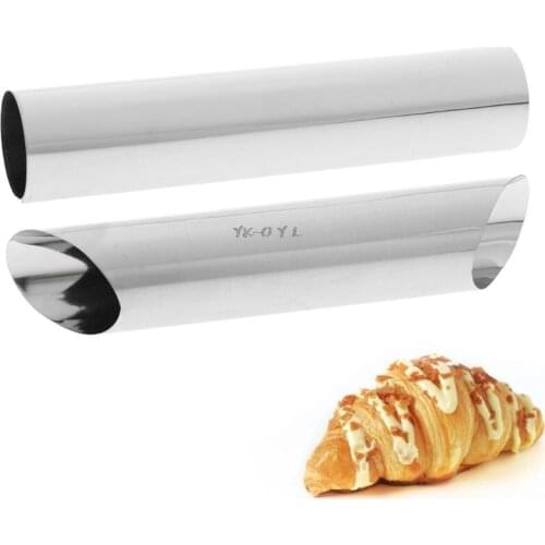 Cannoli Dessert Tube Non Stick Pastry Cream Bread Croissant Baking Mold Cooking