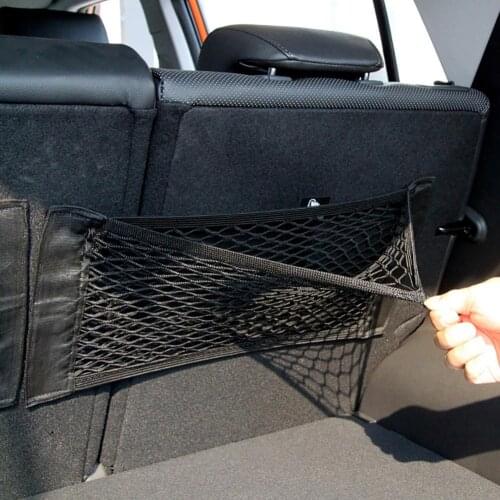 Car Auto Trunk Storage Mesh Bag Sundries Bottle Holder Pocket Organizer Tool