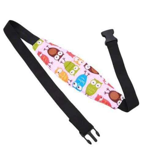 Car Safety Seat Sleep Positioner Infants Baby Child Head Support Pillow Pram Stroller Fastening Belt Adjustable