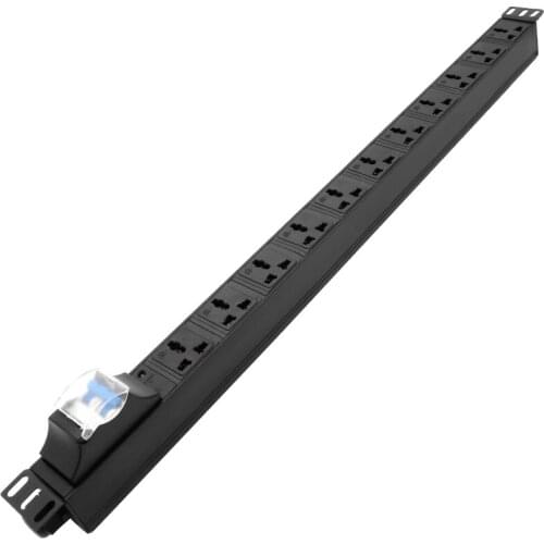 Wireless superpower 16A/32A 4000/8000W Air Switch Universal Power strip 11 Units Outlet Industrial Socket Aluminum alloy shell