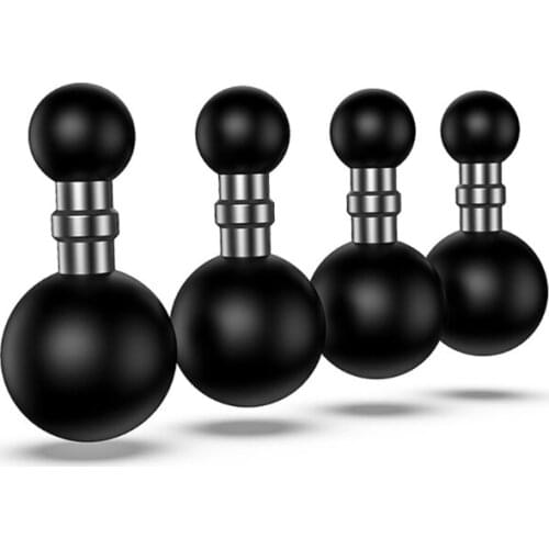 25mm to 15mm/17mm/25mm Composite Ball Adapter For Industry Standard Dual Ball Socket Mounting arms Works For Garmin GPS Brackets