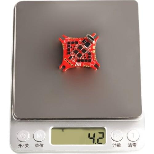 25.5X25.5mm HGLRC Zeus5 AIO MPU6000 F411 Flight Controller 5A BLEHLI_S 4in1 ESC 1-2S for FPV Racing Freestyle Tinywhoop Drones