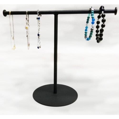 Metal Jewelry and Accessories Stand Decorative Metal Jewelry Stand - White earring necklace ring makeup bracelet jewelryd stand