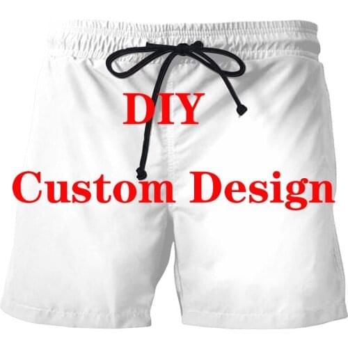 DIY Custom Design Image 3D Print Men Shorts Beach Fashion Women Pants Sports Fitness Unisex Clothing Suppliers For Drop Shipper