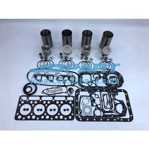 New V1512 DI liner kit STD with gasket kit For Kubota