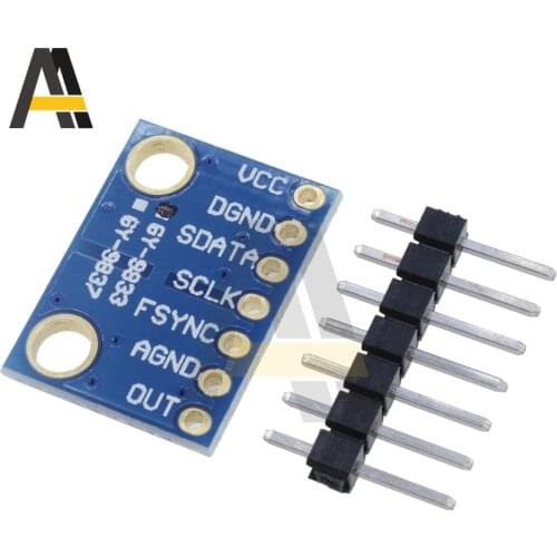 1pcs AD9833 Programmable Microprocessors Serial Interface Module Sine Square Wave DDS Signal Generator Blue Module GY-9833