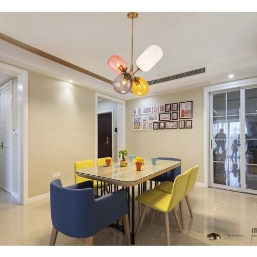 Nordic hanglamp luminaire crystal bedroom living room luminaire hanging lamp