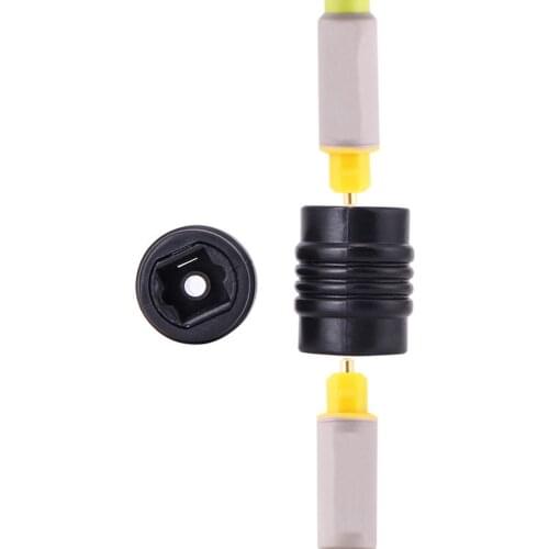Toslink Extension Coupler Adapter Digital Optical Audio Female to Female Cable Connector Socket for Optical Cable