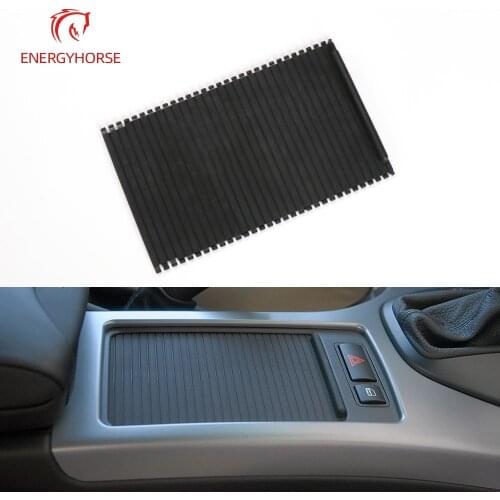 Car Inner Centre Console Roller Blind Cover Trim For BMW X5 E53 1998-2006 Car Water Cup Rack Storage 51168402941 51168408026