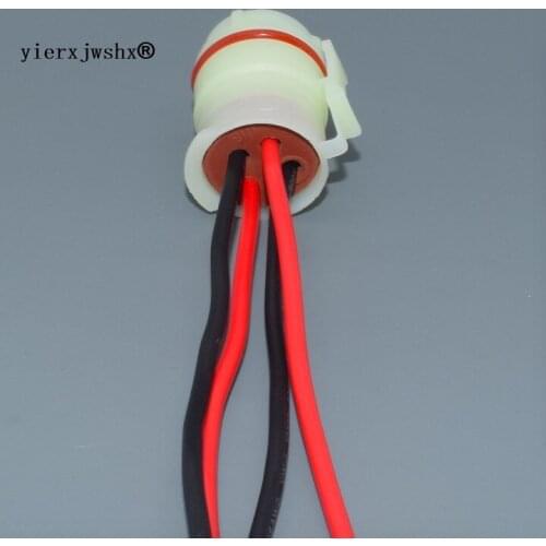 Yierxjwshx 4 pin 6.3mm waterproof female generator pug oxygen sensor auto connector housing