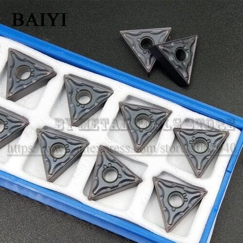 10pcs TNMG160404-MA ZM1125 TNMG 160404 Carbide Inserts External Turning Tools CNC Cutter Lathe tools TNMG for steel