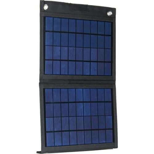 18V/50W Monocrystaline Flexible Solar Cells Waterproof Solar Charger Foldable Solar Panel Outdoor Camping Power Supply Charger
