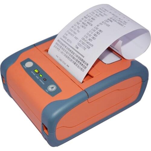 24 Pins 76mm Small Handheld Android Battery Powered Portable Bluetooth Mobile Dot Matrix Printer HPP-76D