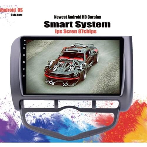 Android 10 128GB For HONDA JAZZ City 2002 2007 AUTO A/C Multimedia Stereo Car Player GPS Radio HU Head unit with carplay dsp rds