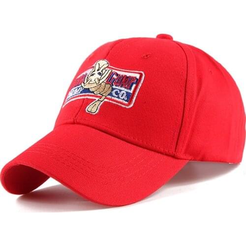 BUBBA GUMP SHRIMP Baseball Cap Men Women Sport Hats Summer Cap Cotton Embroidered Casual Fashion Hat High Quality Caps 1994