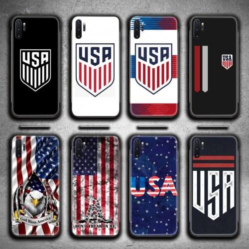America USA Flag Phone Case For Samsung Galaxy Note20 ultra 7 8 9 10 Plus lite M51 M21 M31S J8 2018 Prime