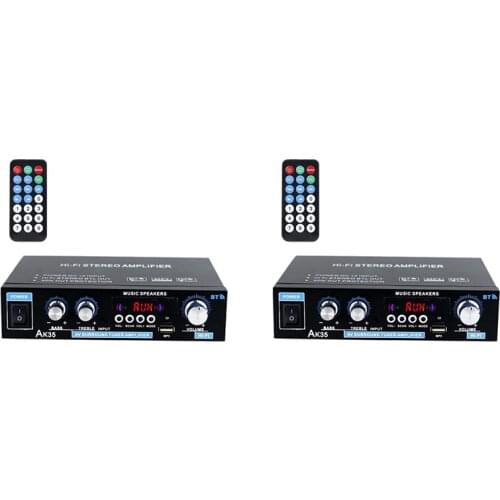 Digital Power Amplifier,Bluetooth 5.0 AUX Power Amplifier Board Stereo Audio AMP Module for Home Music