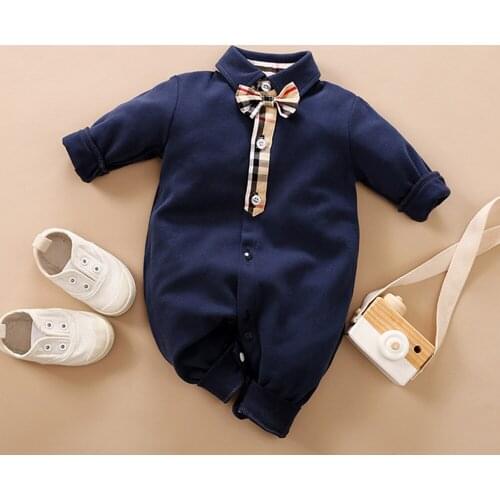 Baby Romper Suit Spring Autumn Period Long-Sleeved Shirt Baby Climb Clothes Baby Clothing Bodysuits & One-Pieces Rompers
