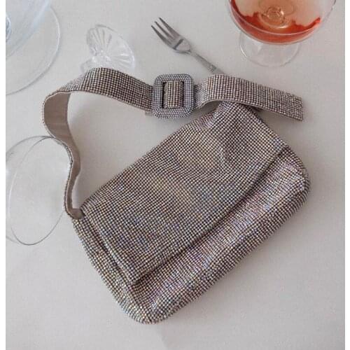 DKQWAIT Womens Shiny Bags