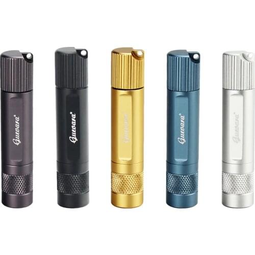 GUEVARA Cigar Punch Cutter Needle Multi-Function Smoking Tool Convenient to Carry with Rope