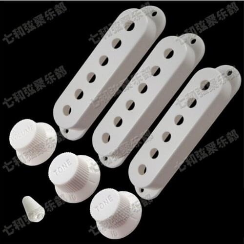 Single Coil Pickup Cover Lever Switch Knob Tip Volume Tone Control Knob for Electric guitar Replacement Parts guitar accessories