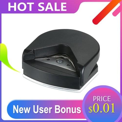 Aibecy Mini Portable Corner Rounder Punch Round Corner Lightweigh Trimmer Cutter 4mm for Card Photo stamps invitations