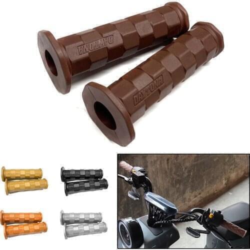 Retro classic motorbike grips handle bar vintage scooter accessories for harley yamaha motorcycle handlebar cafe racer moto grip