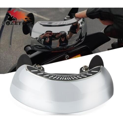 For HONDA NC700 S/X NC750 S/X Bandit 600 650 1200 1250 GSF 650 1200 Motorcycles Wide Angle Rearview Mirror 180 Degree Visible