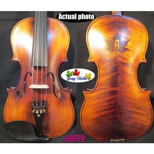 SONG Brand Maestro inlayed maple leaf Guarneri style 15 1/2" viola #9772