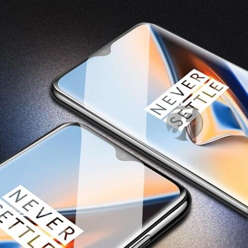1-3pcs Hydrogel Film For OnePLus 7 Pro 6T Full Cover Soft Film For OnePlus 7T 5 6 T One plus 6 5T Full Protective Film Not Glass