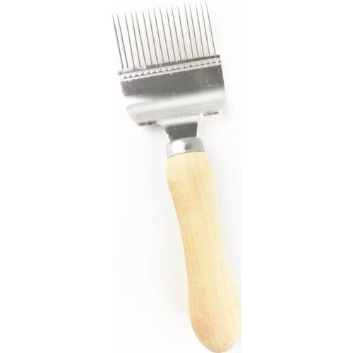 1PCSuncapping Scraper Shovel Beekeeper Bee Supplies Farm Tools for Comb Bees Beekeeping Cutter Scrapers Knife Fork Cut Honey