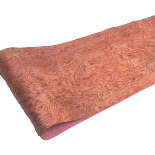 2pcs L:2.5Meters/Piece Width:13cm Natural African Rosewood Veneer (back non woven fabric)