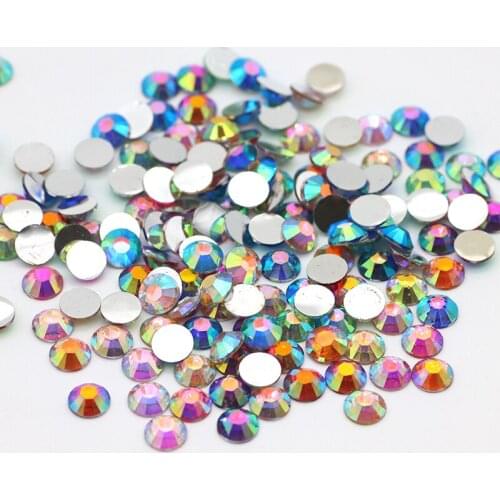 500pcs Mix Color Resin Non Hot Fix Rhinestones Glue on Flatback Stone DIY Nail Art Shoes Bags Home Clothing Decoration