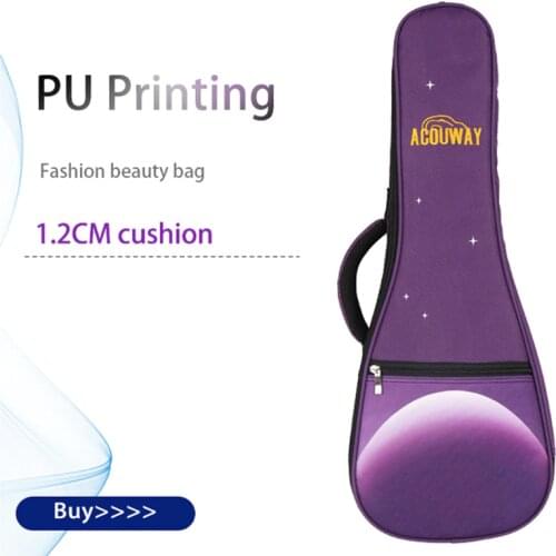 Acouway Ukulele Bag case With 12 mm Padding Double Strap Hand Cover Gig Bag Soft Case for concert 23 inch tenor 26 inch ukulele