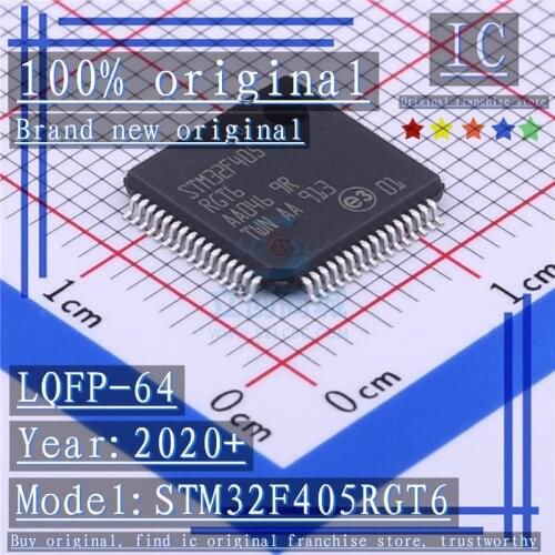 2020+ 100% Brand new original 1PCS-5PCS STM32F405RGT6 LQFP-64 Microcontroller chip