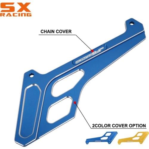 CNC Chain Guard Cover Sprocket Protection For Suzuki GSXR600 DRZ400S SM TL1000S SV1000 DL1000 V Strom Motorcycles Dirt Pit Bike