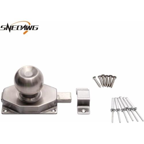 Stainless Steel Door Bolt Lock Anit-theft Locking Hasps Latch for Home Door Security Door Lock Latch Hasp