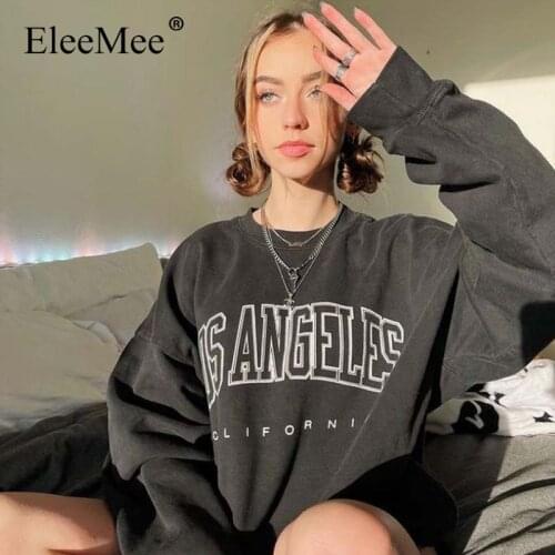EleeMee Women's Sweatshirts With Inscriptions