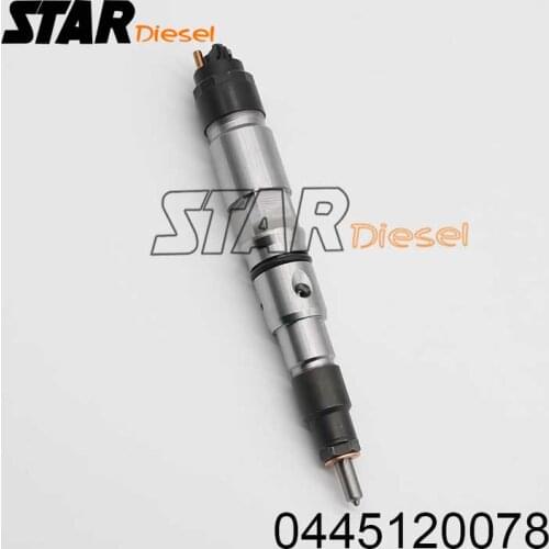 Common Rail Injector 0445120078 1112010630 Fuel Injection Nozzle 0 445 120 078 diesel injector 0445 120 078 For Faw Golden