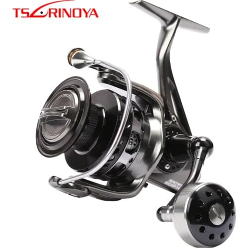 TSURINOYA BROWN BEAR 4000 5000 6000 7000 All Metal Spinning Reel 9+1BB Boat Fishing Reel 12kg20kg Drag Slow Jigging Fishing Reel