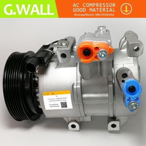 For hyundai accent ac compressor ac 977011R000 97701-1R000 97853-2F100 97802-2H000 1E290-03000 For Hyundai Accent 2012 2014 2014