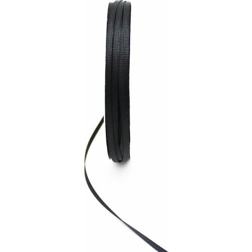 Black Color Polyester Grosgrain Ribbon 1/8 Inch 3 MM For Home Wedding Handmade Gift DIY Crafts Tape Christmas Decoration