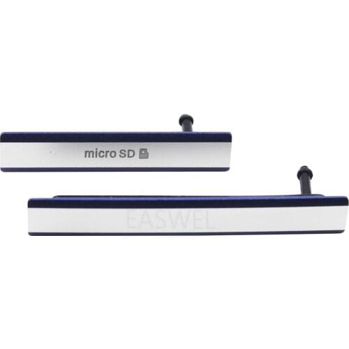 Micro SD + USB SIM Card Port Plug Cover Caps For Sony Xperia Z2 D6503 L50W us xp