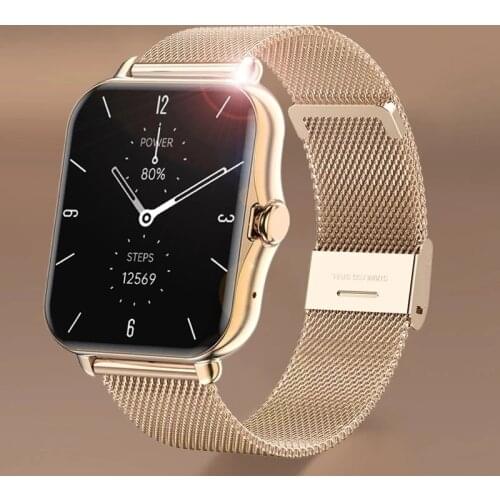 2021 New Digital watch Ladies Watch Gold Montre Femme Mesh Band Belt Ultra-thin Fashion Relojes Luxury Wrist Bracelet For Women