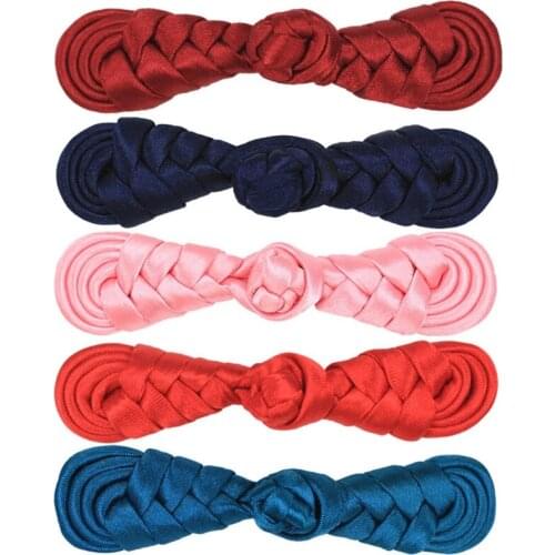 10 Pairs Chinese Handmade Cheongsam Buttons Knot Fastener DIY Handcraft National Style Clothing Accessories