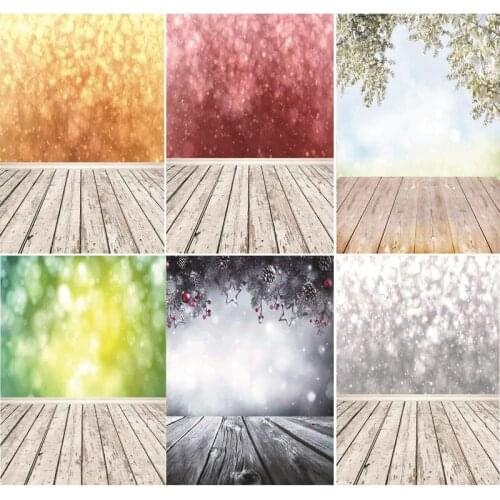 SHENGYONGBAO Vinyl Custom Photography Backdrops Brick Wall and floor Theme Photo Studio Background NYF1-03