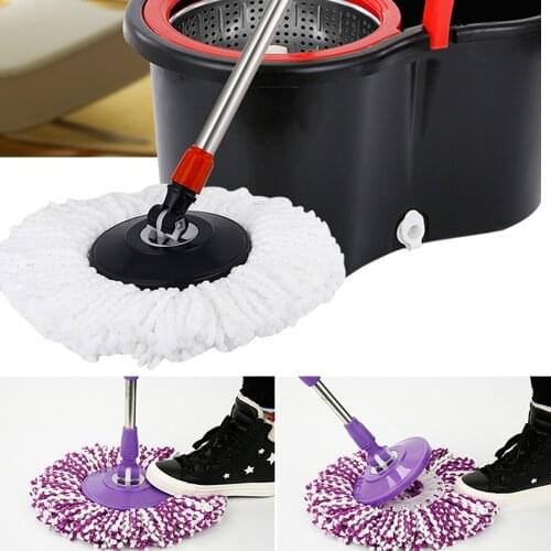 Saingace Mop Head New Replacement 360 Rotating Head Easy Magic Microfiber Spinning Floor Windows House Cleaning Mop Head #45