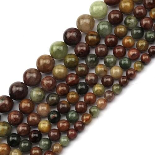 Mixed natural Rutilated quartz beads natural GEM stone beads DIY loose beads for jewely making strand 15"