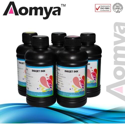 UV LED Curable Ink For Epson 1390 L800 1400 1410 1430 UV flatbed Printer Ink/ 3D UV Printer For Epson DX5 DX7 uv printer a4